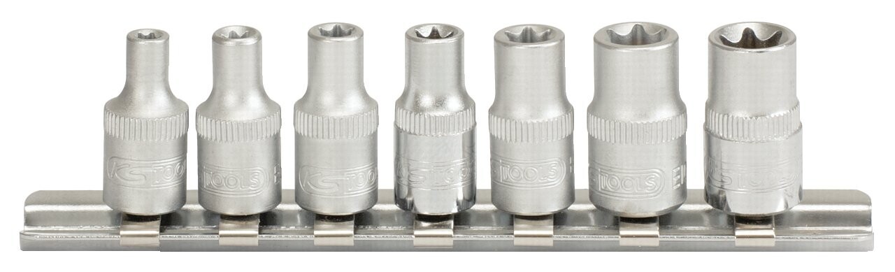 Инструменты Ks 1/4 Tx-E-Stecknuss-Sa Tz, 7-Teilig, E4-E11 Neu