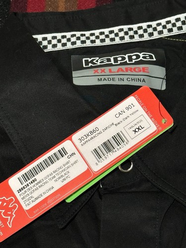 Kappa NWT Mens 2XL Can-Am Motorcycle Racing Snap Shirt #32 Dibenedetto auto T92 - Picture 3 of 9
