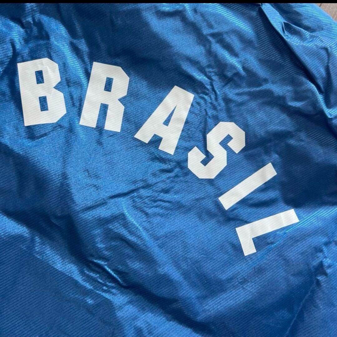 MINT Unworn BRAZIL L 1990's Nylon Jacket BRASIL Seleção MINT Unworn BRAZIL L 1990's Nylon Jacket BRASIL Seleção