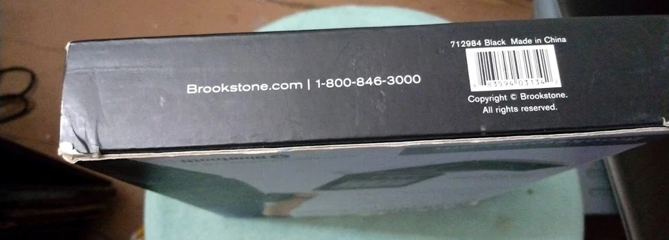 Brookstone Bluetooth Keyboard w/Portfolio Case for Apple iPad 2 Black BRAND NEW - Image 4 of 4