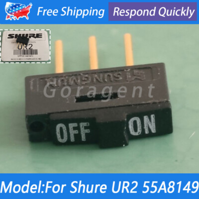 NEW For Shure UR2 Handheld Mic Transmitters Power Switch On/Off Switch 55A8149