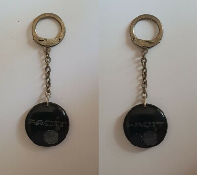 Facit relief keychain, black (pc)