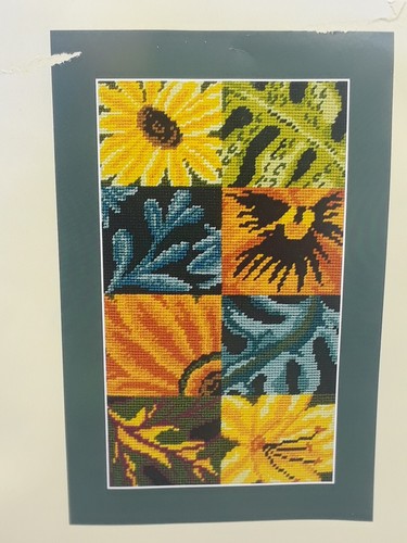RSN Royal School of Needlework Tapestry Kit - Floral Wall Hanging (7"x12") K4222