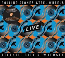 Rolling Stones -  Steel Wheels Live Atlantic City New Jersey DVD+2CD's (Sealed)