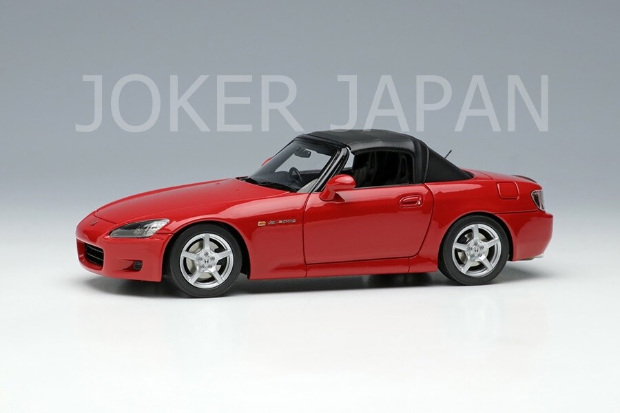Make Up EIDOLON 1/43 Honda S2000 (AP1) 1999 New Formula Red EM667E