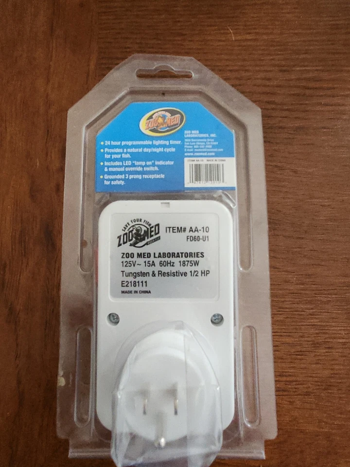Zoo Med AquaSun Aquarium Timer Works With All Types Of Aquarium Lamps - Image 2 of 3
