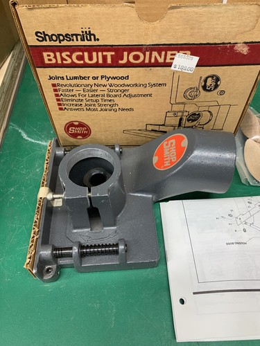 SHOPSMITH BISCUIT JOINER NEW 555320 | eBay