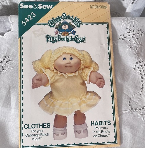 Toppa cavolo vedi e!cucire modello 5423 abito e mutandine completo 1985 Butterick - Foto 20 di 20