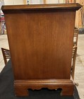 Thomasville Chippendale Style Mahogany Nightstand Chest 3 drawer — photo 2
