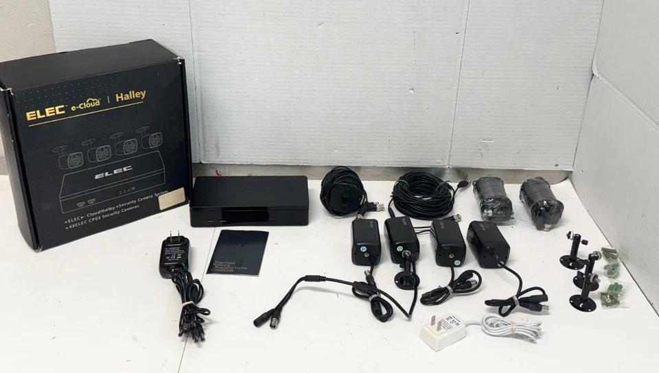 ELEC e-Cloud Halley Kit Security Camera System DVR | 8Ch | 320GB HDD | +4 Camera - Image 2 of 4