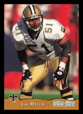 Sam Mills #291 1993 Pro Set New Orleans Saints