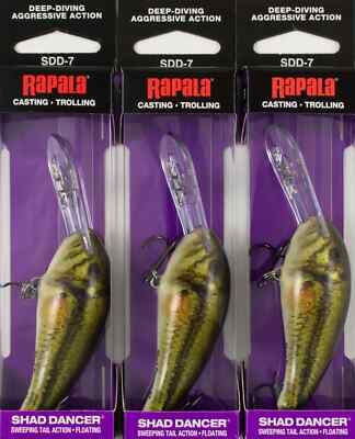 Rapala Shad Dancer 07 Silver - Fishing Lure For Freshwater And Saltwater - View #14