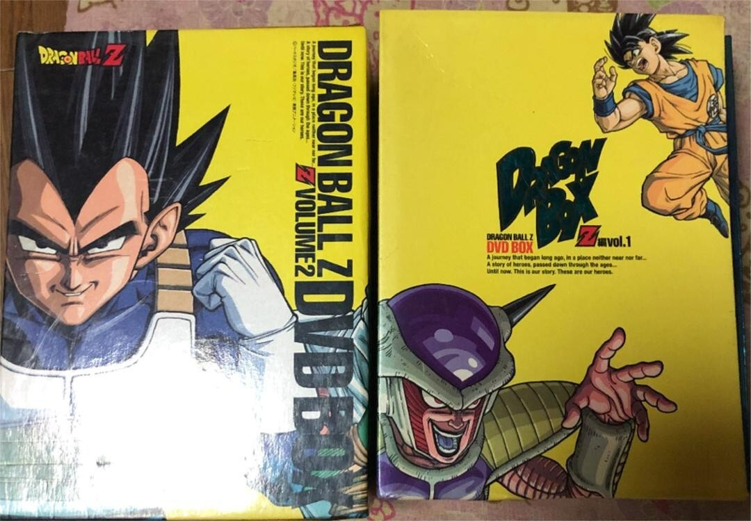 ドラゴンボールZ DVD BOX vol.1 vol.2【動作確認済み】 DRAGON BALL Z (ドラゴンボールゼット) DVD-BOX 開封品 DRAGON