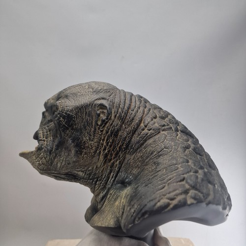 Herr Der Ringe Cave Troll Büste aus Harz 28 CM Sideshow Weta 10000 Ex - Picture 2 of 13