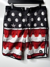 O'NEILL Board Shorts Mens Size 31 - USA Beer Pong Edition