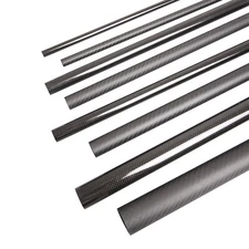 330MM 100% 3K Carbon Fiber Tube/Roll Pipe OD 8 10 12 14 16 18 20 22 Matte/Glossy