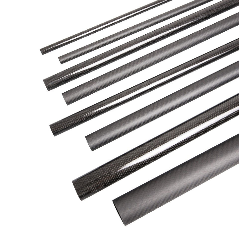 Carbon Fiber Tube Roll Pipe OD 6 8 10 12 14 16 18 20 22 23 24 25 27 30 carbon-fiber-tube-roll-pipe-od-6-8-10-12-14-16-18-20-22-23-24-25-27-30