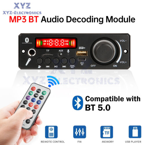 TPA3116 200W Amplifier Bluetooth Audio Decoder Board USB FM Radio Music Player - Picture 3 of 23