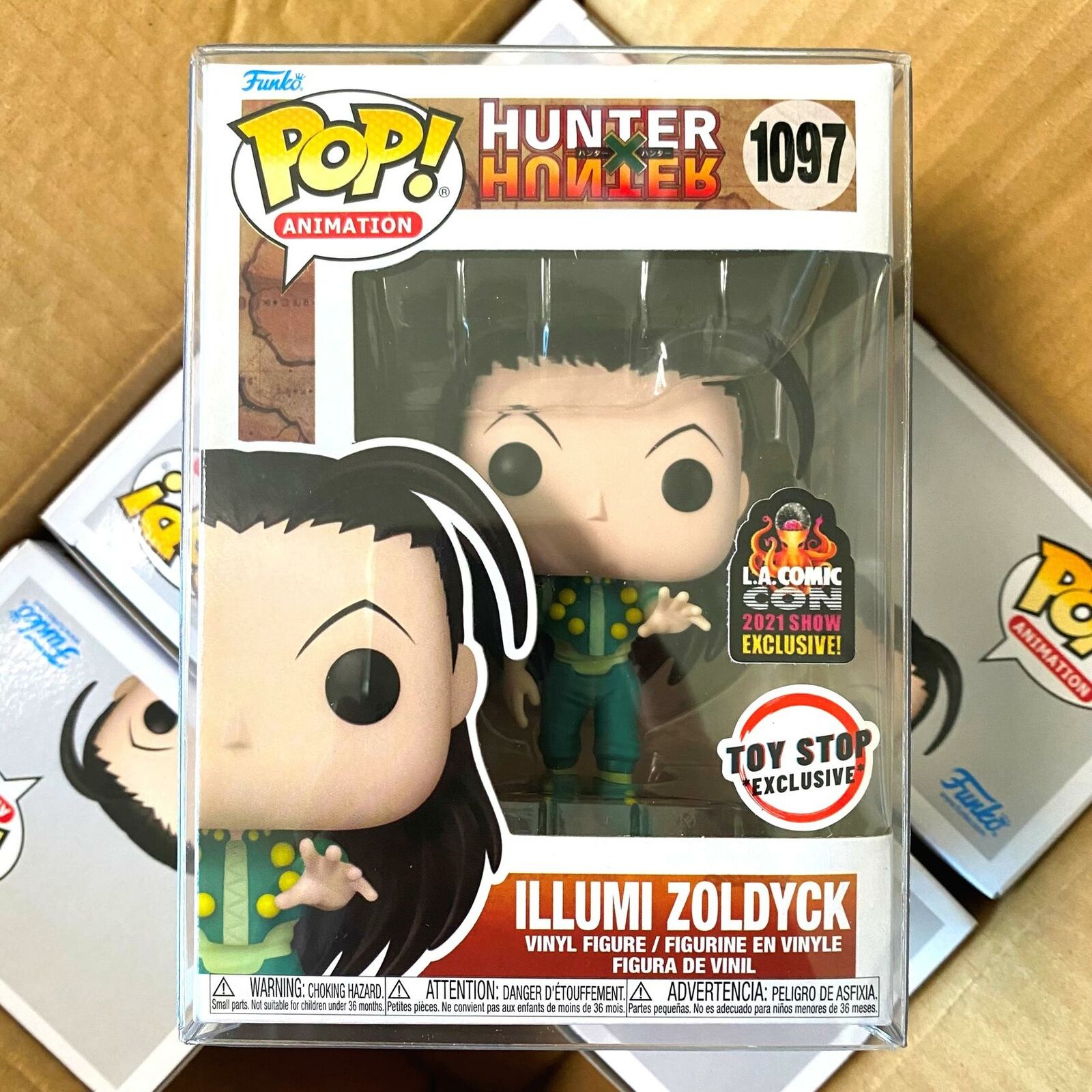 FunkoFinderz  Funko Pop! News & More! on X: Sneak peek at the LA Comic  Con X Toy Stop Exclusive Pop! Hunter x Hunter - Illumi Zoldyck #Funko  #FunkoPop #HunterHunter #Anime #FunkoFinderz #