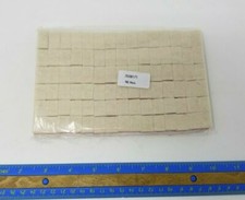 Grand Piano Treble Damper Felt Scarlet-Backed, 1/2" wide x 3/8" thick- set of 90