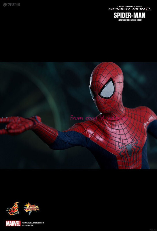 HT Mms244 1/6 Amazing Spider-Man 2 Spider Man Action Figure In