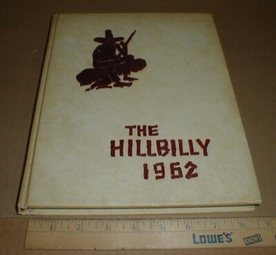1962 Lee H Edwards High School Asheville North Carolina NC vtg Yearbook