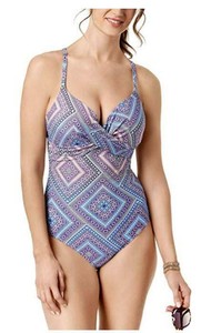 Island Escape Women Sz 14 Capadocia Underwire Push Up One Piece Swimsuit 69 9 Ebay