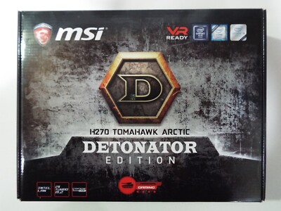 MSI H270 TOMAHAWK ARCTIC DETONATOR EDITION Intel ATX  LGA1151 Gaming moterboard