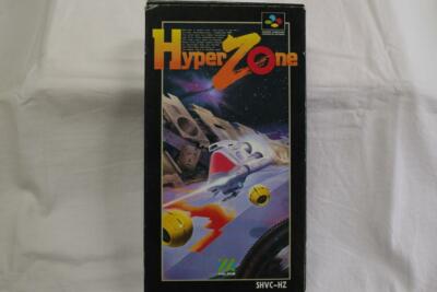HAL HYPER ZONE Nintendo Super Famicom SNES used 3D Shooter Japanese ...