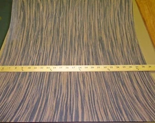 Macassar Ebony Composite wood veneer 24" x 96" on paper backer 1/40" thick # EFW
