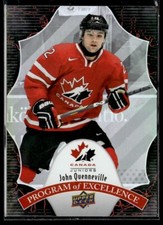 2016-17 Team Canada Juniors Program of Excellence John Quenneville #POE-21