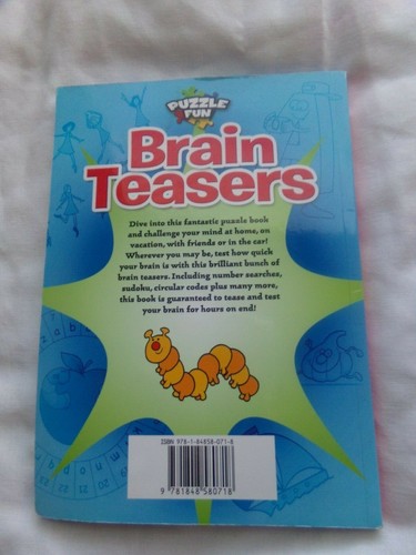 Puzzle Fun Brain Teasers: Head-scratching Puzzle Challenges!, Excellent Books - Picture 2 of 2