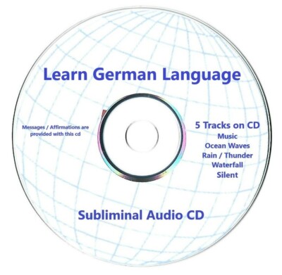 Learn  German  Language ~ Speak Read Write Subliminal CD