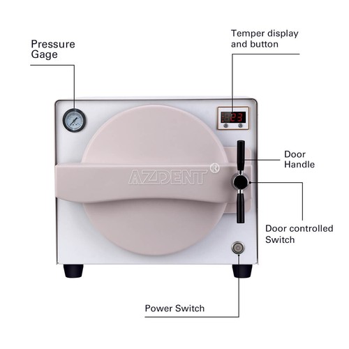 Esterilizador de vapor autoclave dental secado médico clase B esterilizador de vapor médico - Imagen 32 de 75