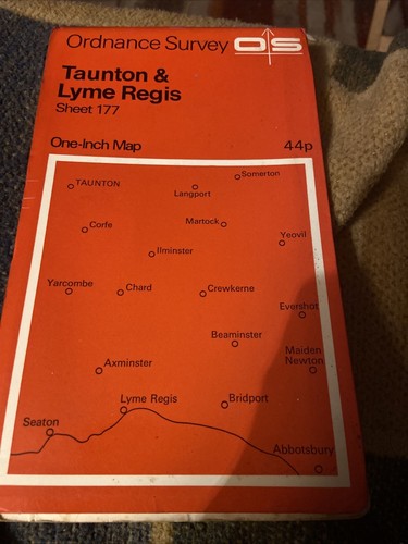 Old Ordnance Survey One-Inch Map Sheet 177