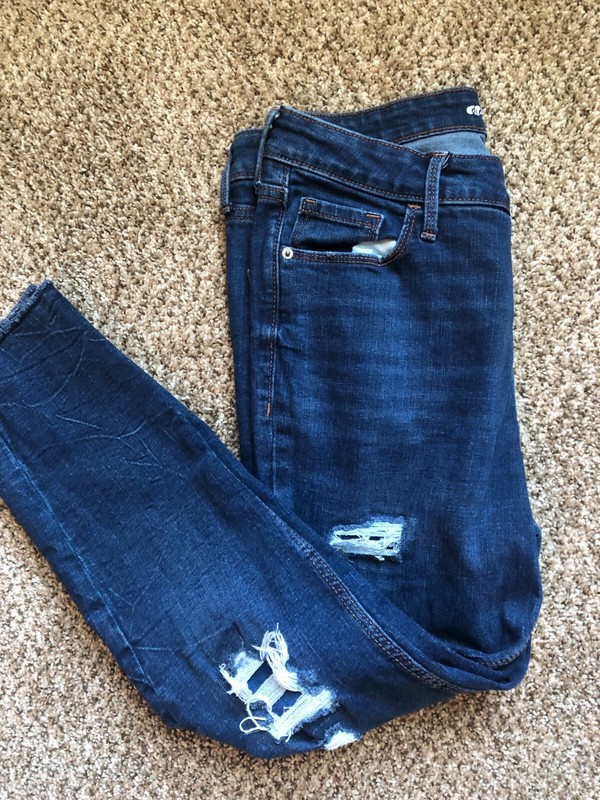 Womens Old Navy Rockstar Super Skinny High Jeans Sz 12