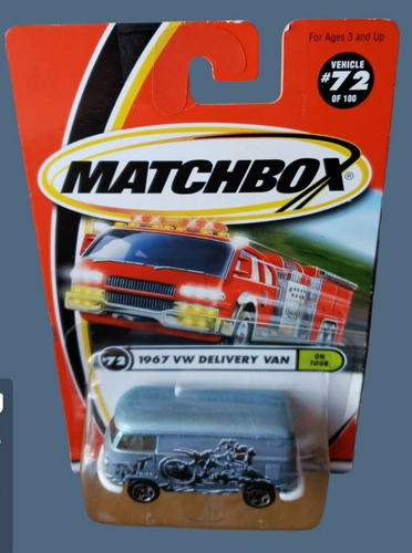 2000 Matchbox 1967 VW DELIVERY VAN Volkswagen Panel On Tour Series #72/100 1:64 - Picture 4 of 13