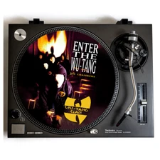 WU TANG CLAN Turntable Slipmat for Vinyl Records 12” DJ Slip Mat technics 1200