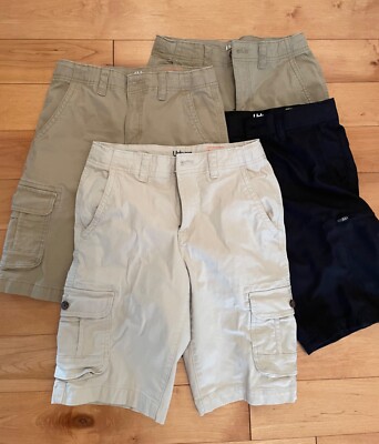 pair Boys Urban Pipeline Cargo Shorts size 14 with adjustable
