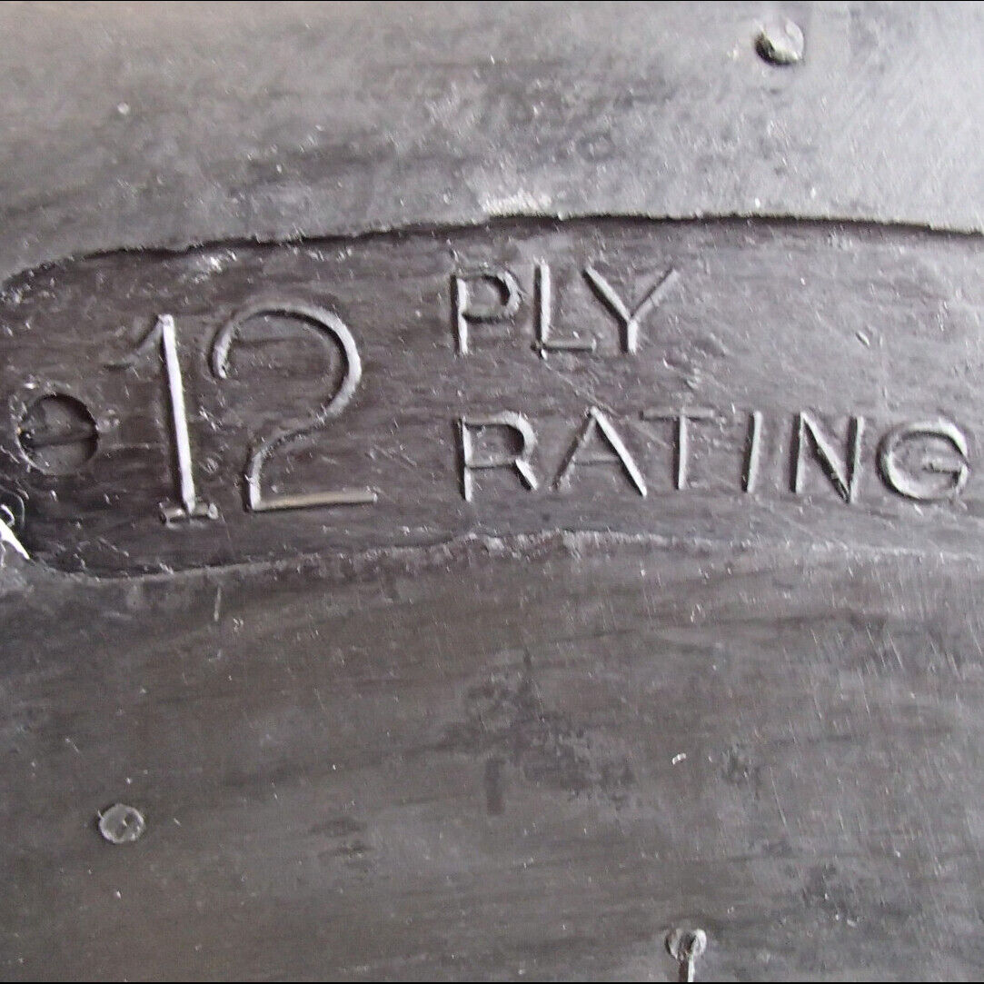 Set of 4 Heavy Duty 12-Ply 12-16.5 Skid Steer Tires 12 x 16.5