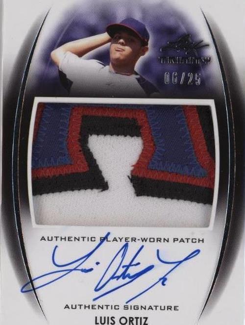 2014 Leaf Trinity - Luis Ortiz #PA-LO1 - 1 of 1