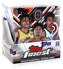 2022/23 TOPPS FINEST OVERTIME ELITE BASKETBALL HOBBY BOX BLOWOUT CARDS
