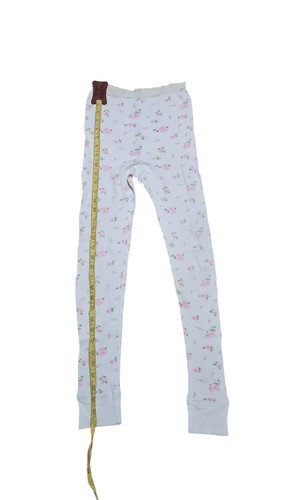 Vintage 1960s Cotton Thermal Waffle Junior Leggings - Picture 4 of 7