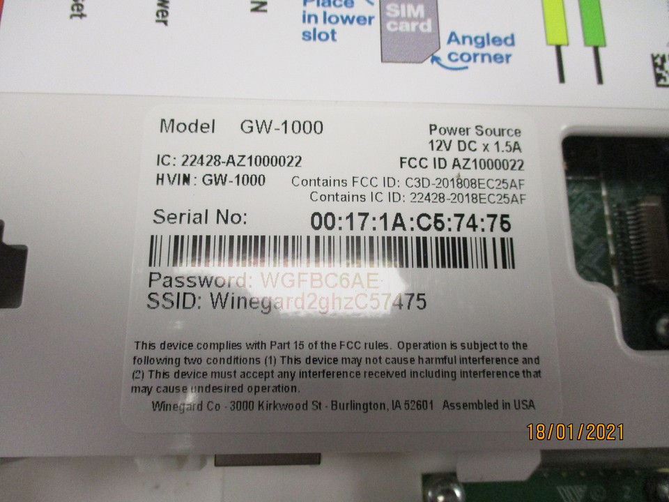 WINEGARD GATEWAY 4G LTE WIFI ROUTER WHITE 615798404888 RV/ CAMPER | eBay