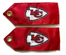 Snow Plow Blade Marker Flags - Kansas City Chiefs .. Western 59700 1308210