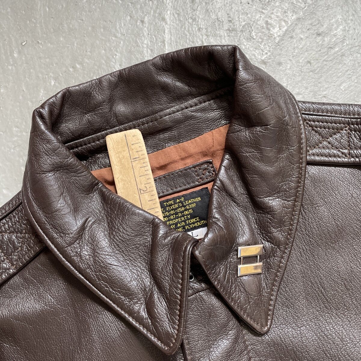 Vintage A-2 Leather Flight US Army Air Forces Military Vintage A-2 Leather Flight US Army Air Forces Military