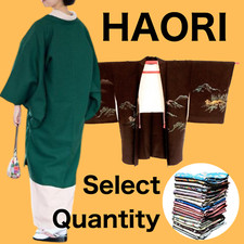 Vintage Japanese Haori Kimono Jackets Set 5/10/15/20 Pcs Japan Import