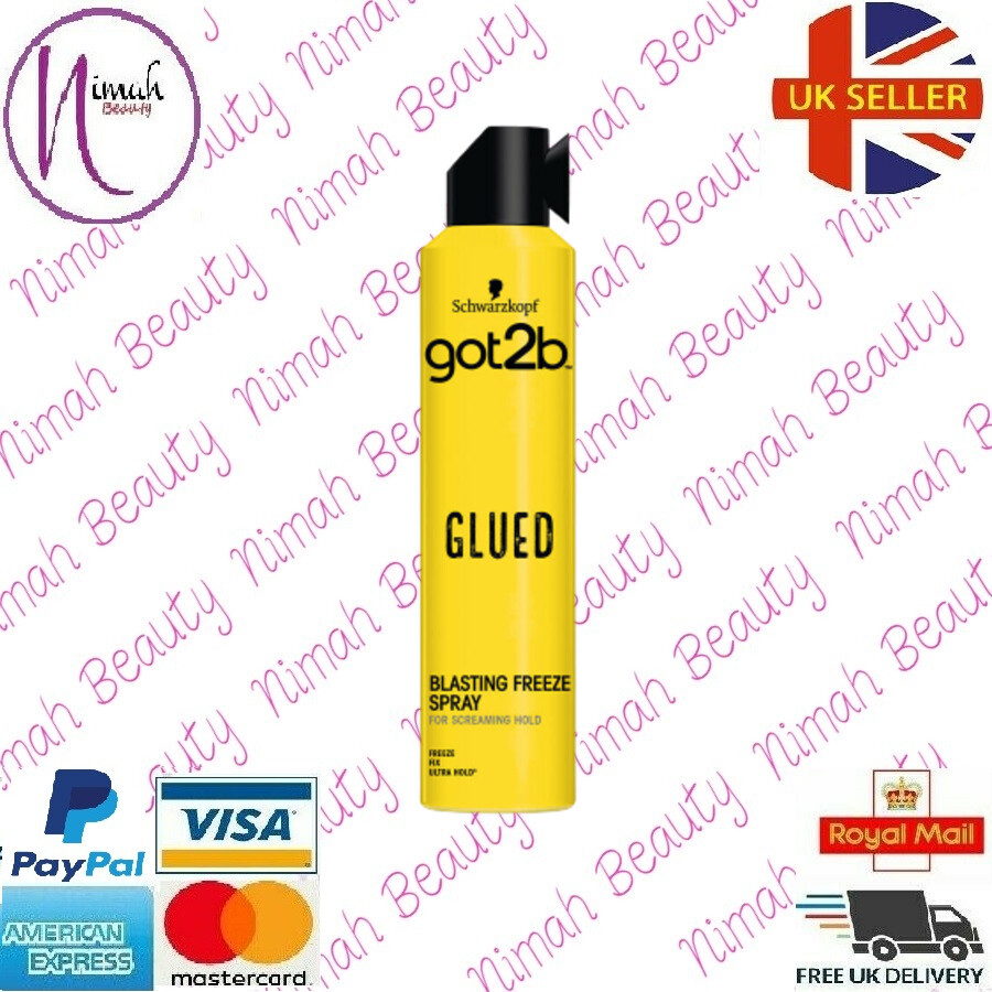 SCHWARZKOPF GOT2B GLUE BLASTING FREEZE SPRAY 300ML HAARSPRAY