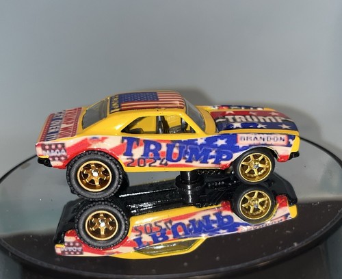 Camaro Real Riders Donald Trump 2024 "A medida" Hot Wheels '67 Trump ganó - Imagen 5 de 12