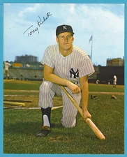 1964-66 Requena New York Yankees Color 8x10 Tony Kubek